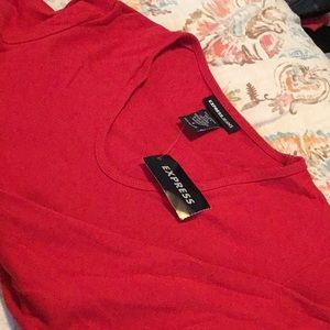 Red express t shirt
